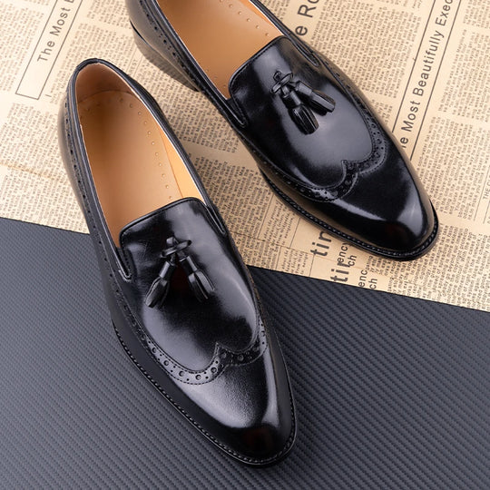 Bauluvio - Handgefertigte Loafers mit Quaste