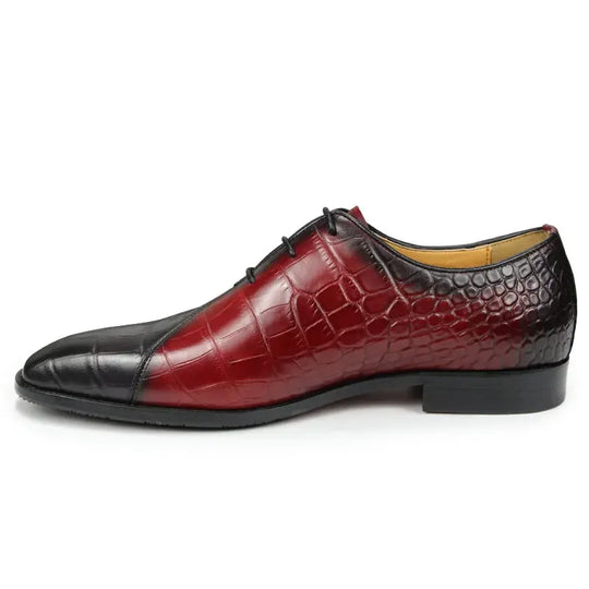 Bauluvio - Klassische zweifarbige Oxford-Schuhe