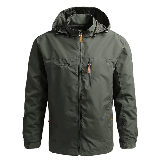 Bauluvio - Tactical Waterproof Hooded Windbreaker für Männer