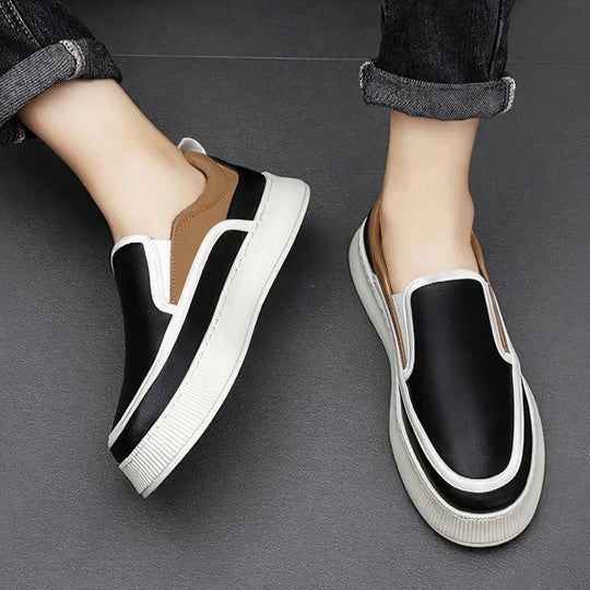 Bauluvio - Klassische Slip-On-Sneakers aus Canvas