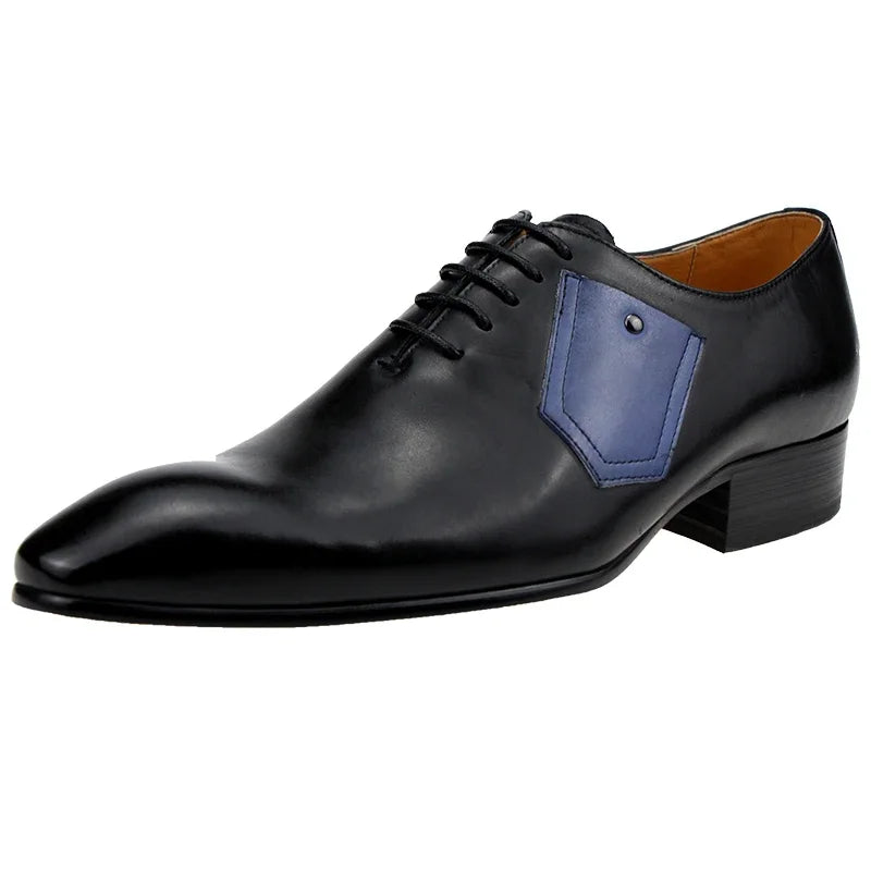 Bauluvio - Leder-Office-Oxford-Schuhe