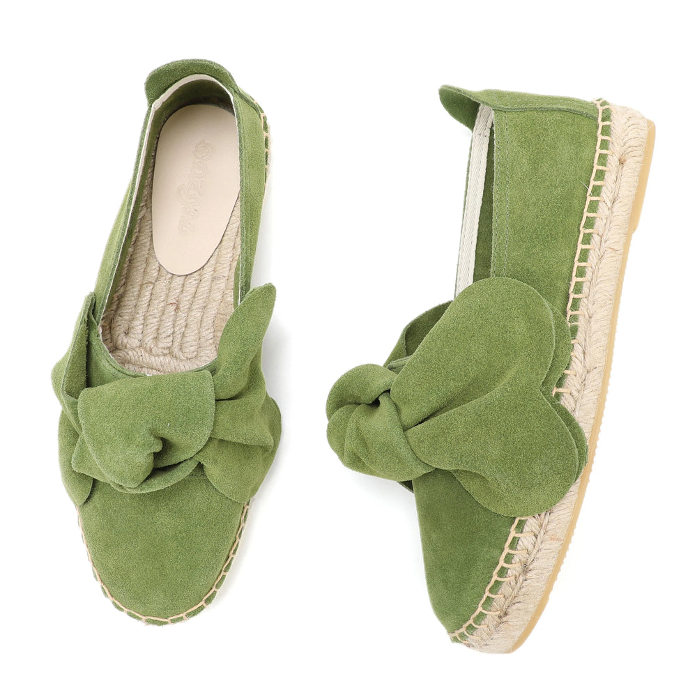 Bauluvio - Flache Plateau-Espadrilles für Frauen