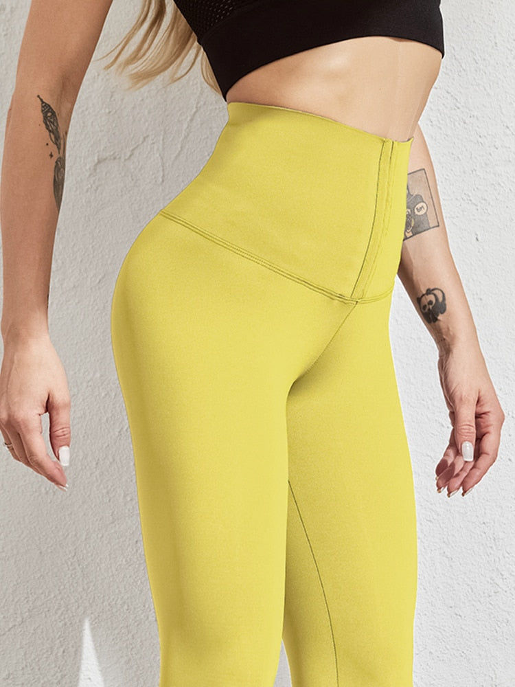 Bauluvio - Weit geschnittene einfarbige Leggings für Frauen