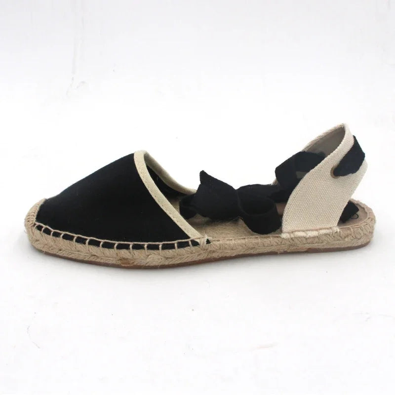 Bauluvio - Espadrille-Flats aus Canvas für Frauen