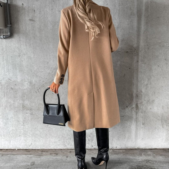 Bauluvio - Lässiger warmer Damen-Winter-Trenchcoat