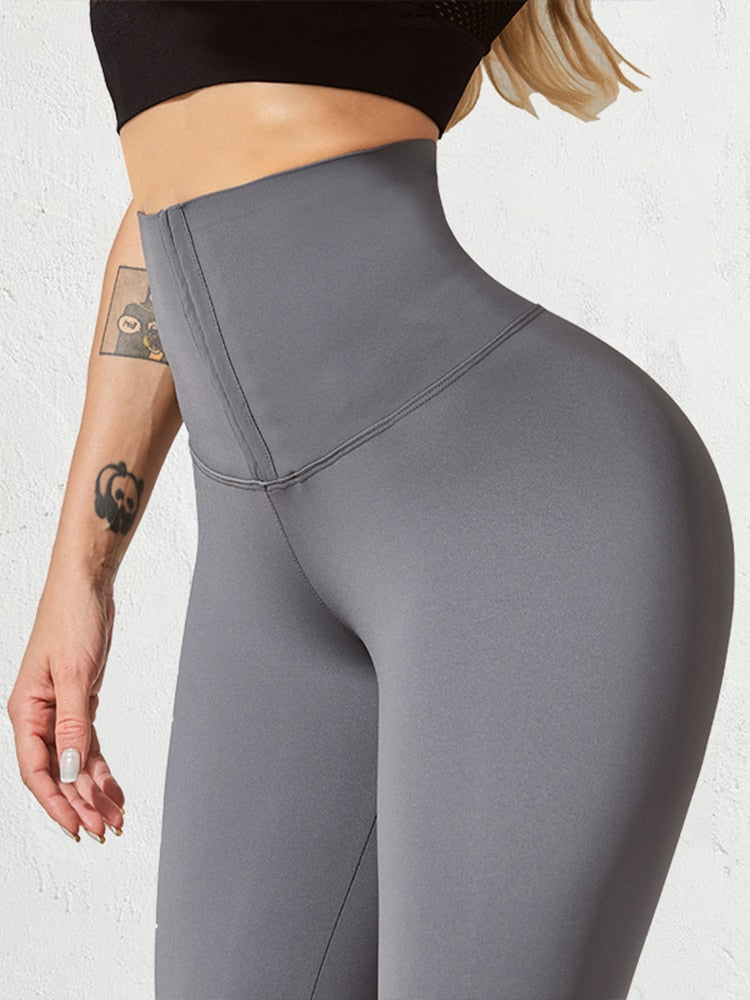 Bauluvio - Weit geschnittene einfarbige Leggings für Frauen