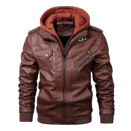 Bauluvio - Herbst Casual Biker Jacke