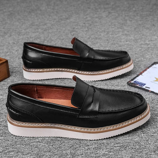 Bauluvio - Loafer aus echtem Leder