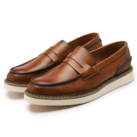 Bauluvio - Loafer aus echtem Leder