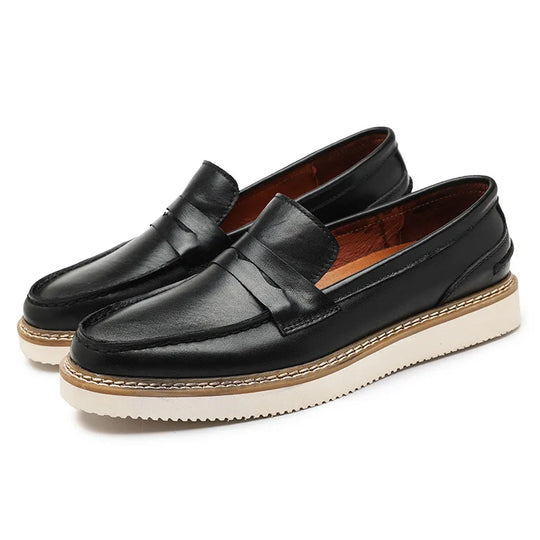 Bauluvio - Loafer aus echtem Leder