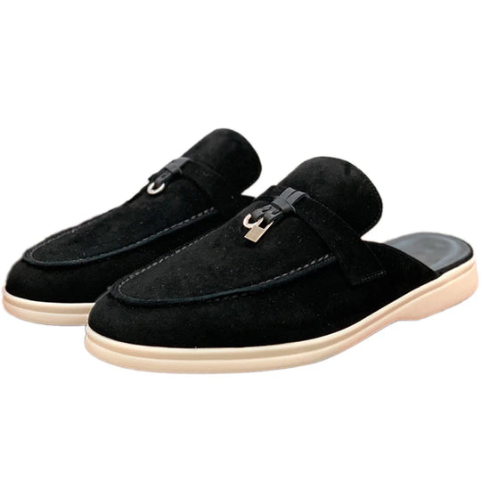 Bauluvio - Frauen Runde Zehe Casual Loafers