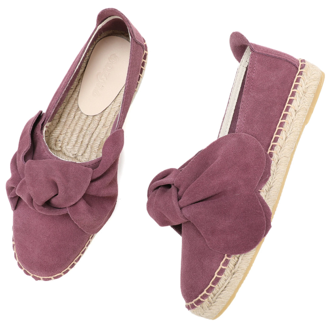 Bauluvio - Flache Plateau-Espadrilles für Frauen