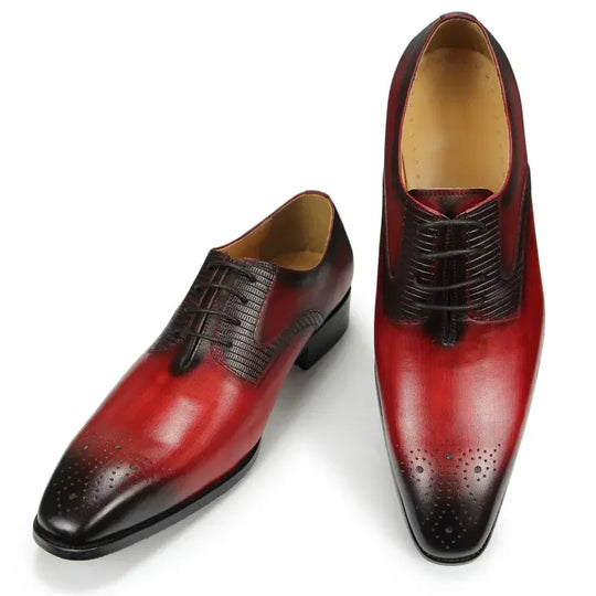 Bauluvio - Luxe Business Brogue Oxfords für Männer