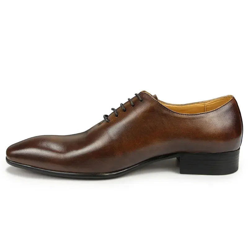 Bauluvio - Leder-Office-Oxford-Schuhe