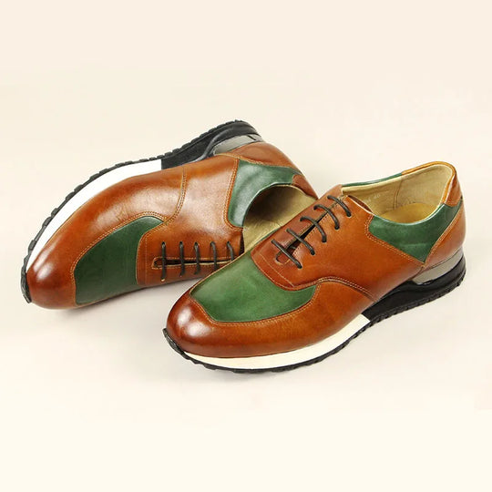 Bauluvio - Handgefertigte Leder Oxford Schuhe