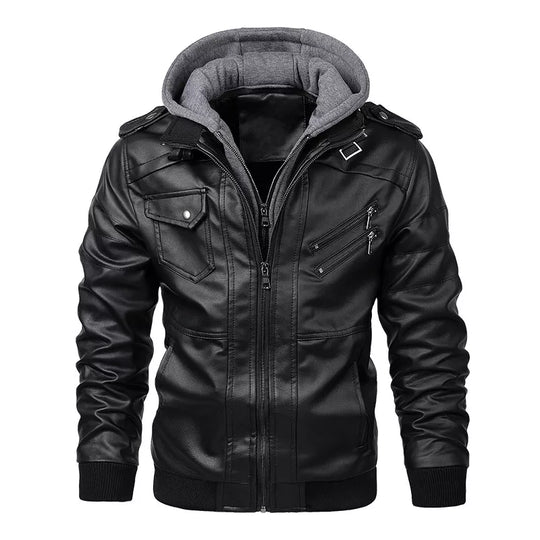 Bauluvio - Herbst Casual Biker Jacke