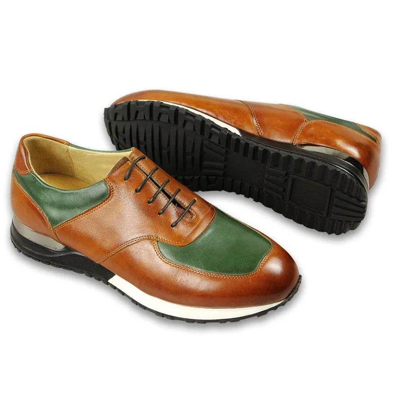 Bauluvio - Handgefertigte Leder Oxford Schuhe