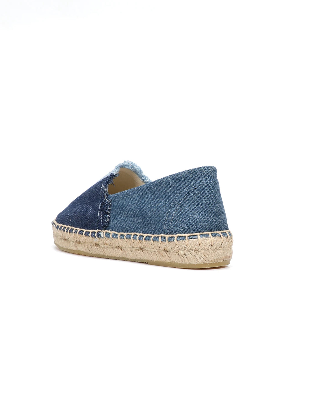 Bauluvio - Espadrilles aus Denim-Patchwork