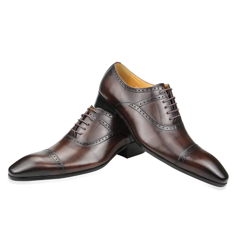 Bauluvio - Männer Oxford Lace Up Schuhe