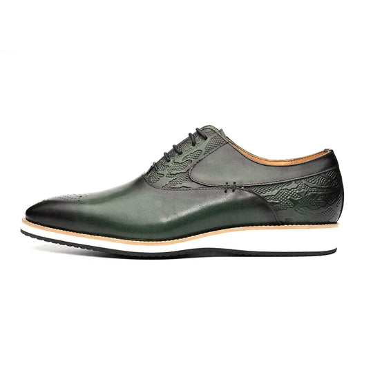 Bauluvio - Brogue-Schuhe aus Leder