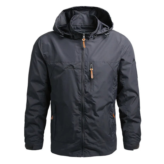 Bauluvio - Tactical Waterproof Hooded Windbreaker für Männer