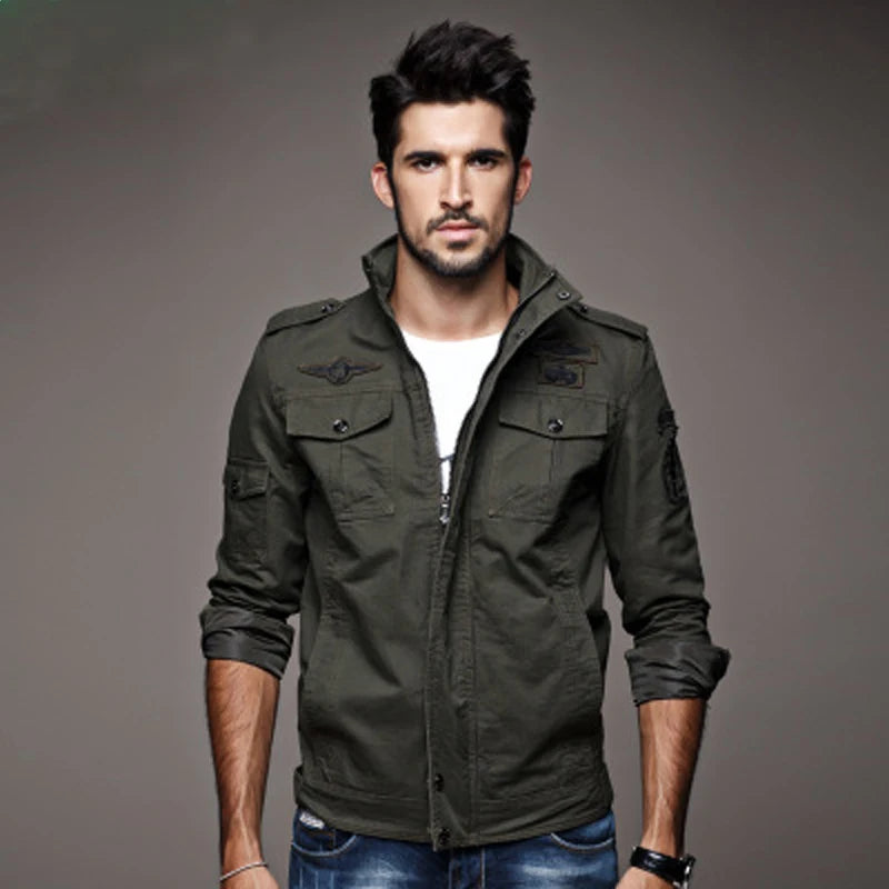 Bauluvio - Herbst Cargo Jacke Mantel