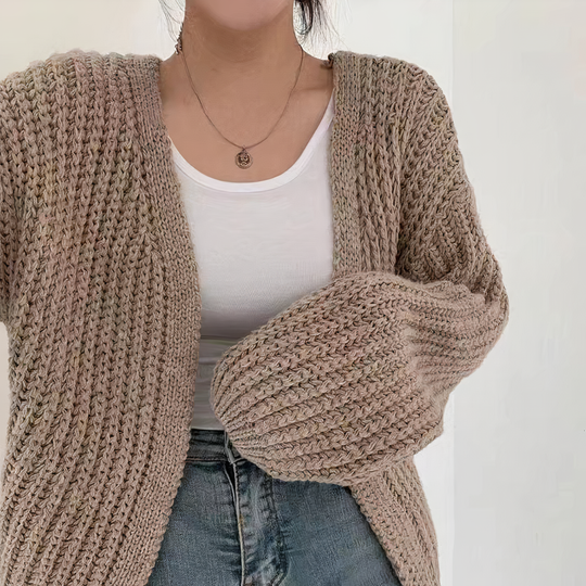 Strickjacke im Vintage-Stil für Frauen