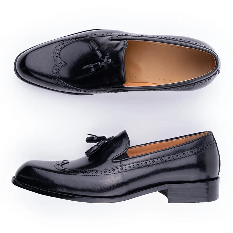 Bauluvio - Handgefertigte Loafers mit Quaste