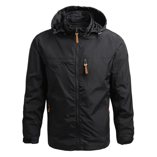 Bauluvio - Tactical Waterproof Hooded Windbreaker für Männer