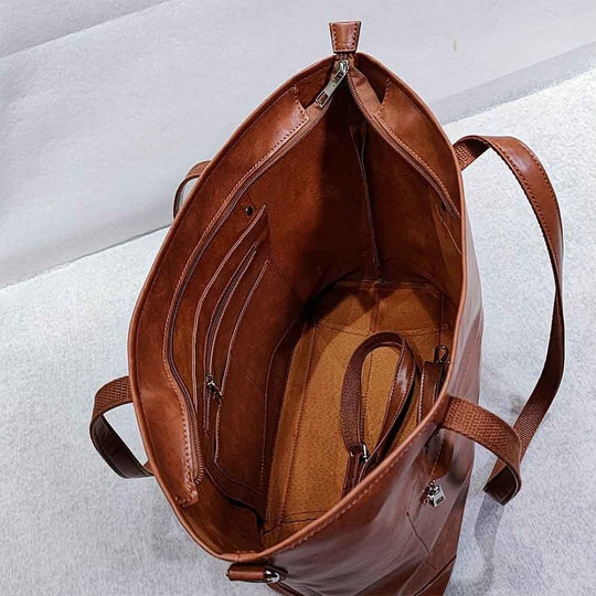 Bauluvio - Vintage-Tasche aus Leder