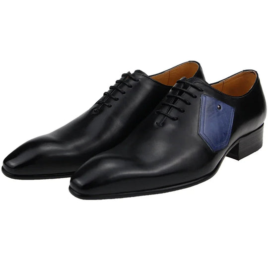 Bauluvio - Leder-Office-Oxford-Schuhe