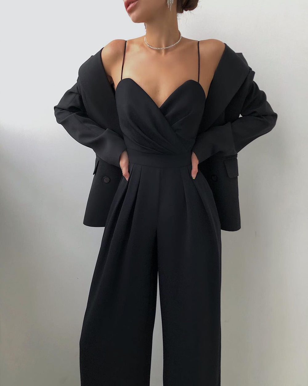 Bauluvio - Jumpsuit mit weitem Bein für Frauen