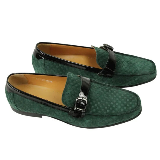 Bauluvio - Loafers aus Wildleder mit Metallschnalle