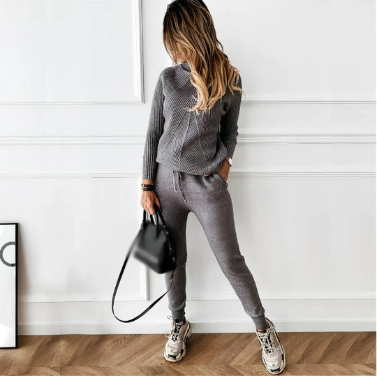 Bauluvio - Rollkragenpullover und Hose für Damen