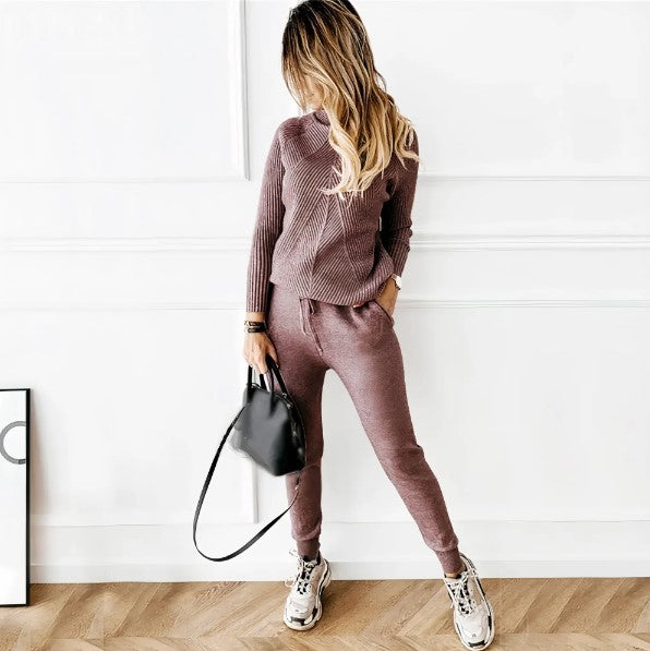 Bauluvio - Rollkragenpullover und Hose für Damen