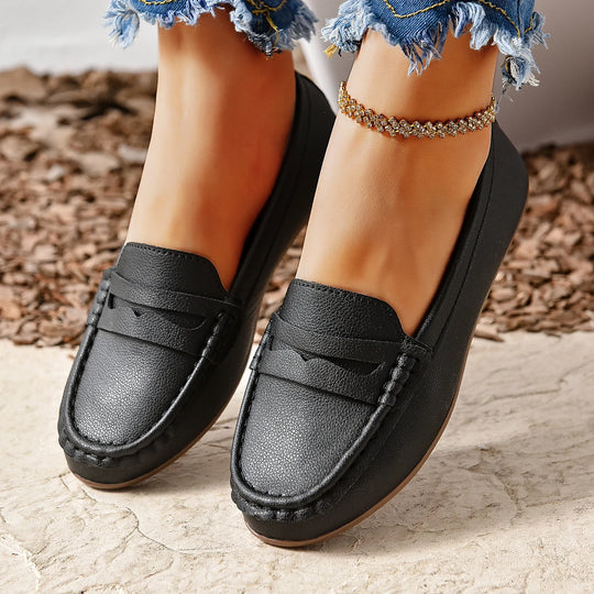 Bauluvio - Shallow Loafers Damen Casual Wohnungen