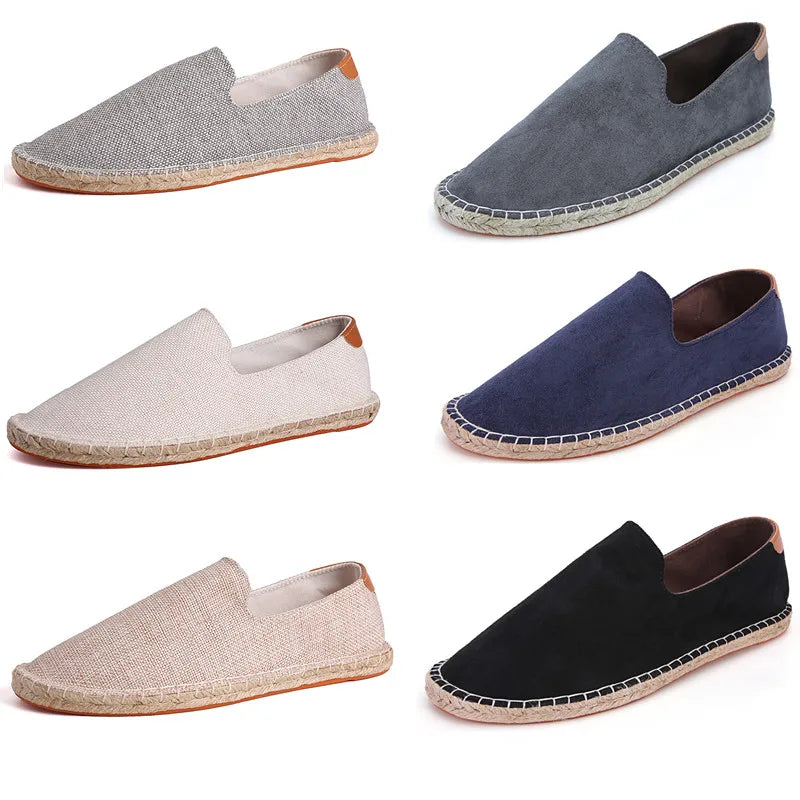 Bauluvio - Atmungsaktive Patchwork-Espadrilles