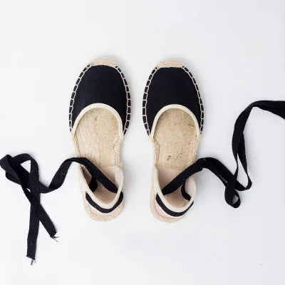 Bauluvio - Espadrille-Flats aus Canvas für Frauen