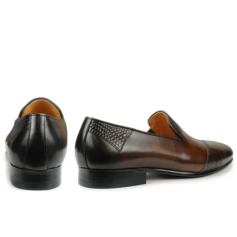 Bauluvio - Handgefertigte Leder-Dress Loafers