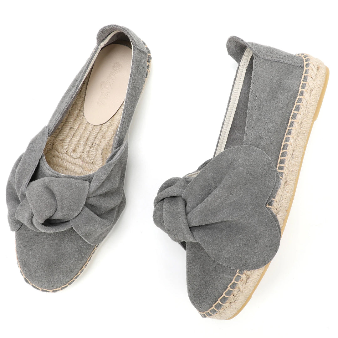 Bauluvio - Flache Plateau-Espadrilles für Frauen