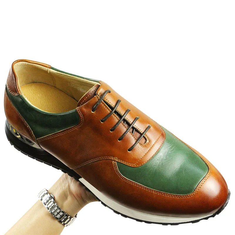 Bauluvio - Handgefertigte Leder Oxford Schuhe