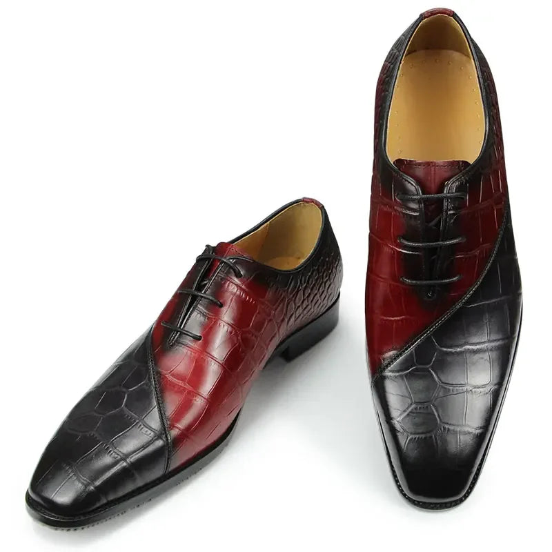 Bauluvio - Klassische zweifarbige Oxford-Schuhe