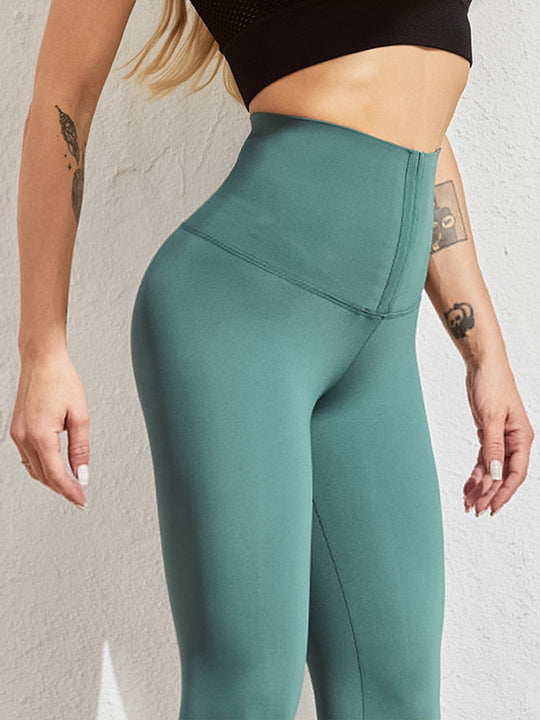 Bauluvio - Weit geschnittene einfarbige Leggings für Frauen