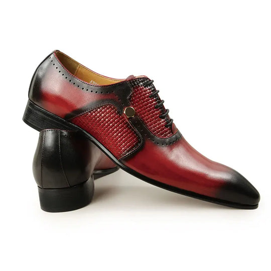 Bauluvio - Neue Herren Business Lederschuhe