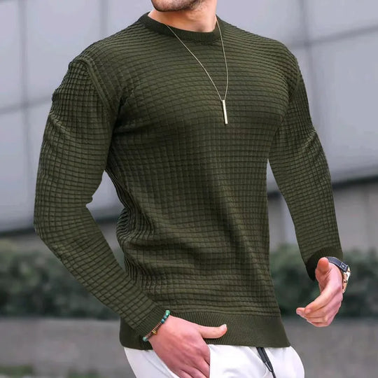 Bauluvio - Modischer Strickpullover für Männer