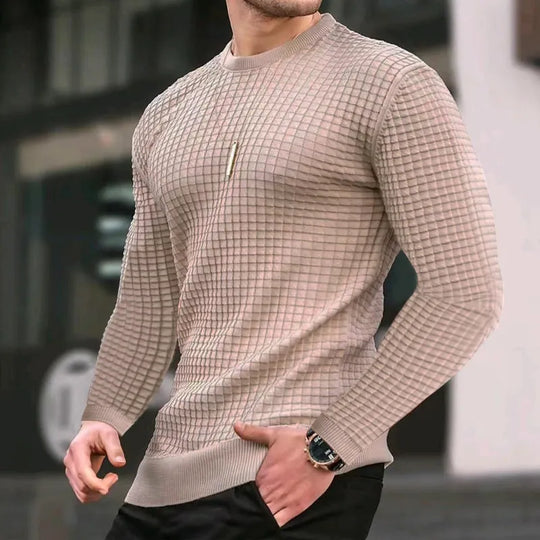 Bauluvio - Modischer Strickpullover für Männer