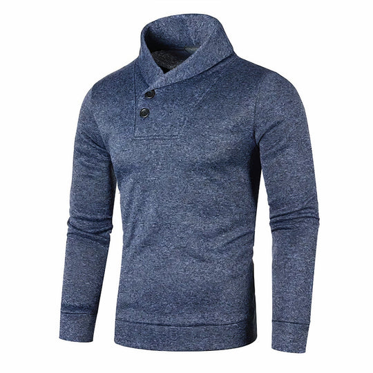 Bauluvio - Stilvoller halber Rollkragenpullover für Männer