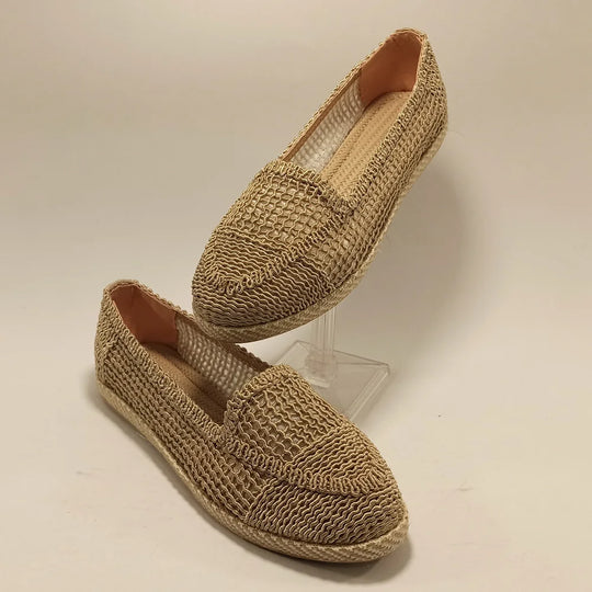 Bauluvio - Espadrilles aus Spitze in Uni-Farbe