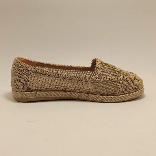 Bauluvio - Espadrilles aus Spitze in Uni-Farbe