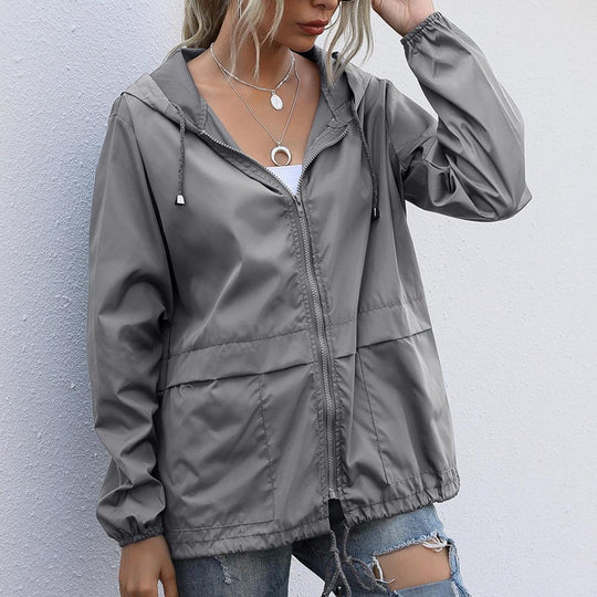 Bauluvio - Damen Casual Windproof Jacke